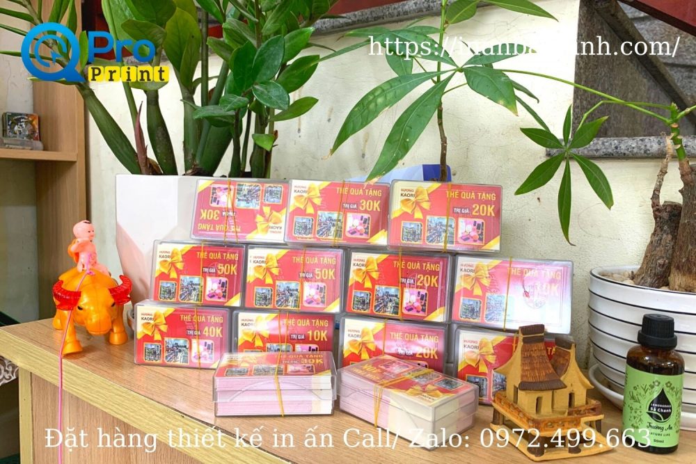 in voucher shop hương kaori bắc giang - in ấn bắc ninh